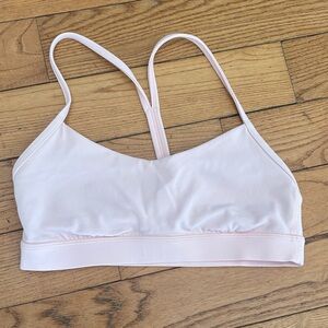 Lululemon Athletica Light Pink Sports Bra size 8